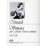 Image links to product page for Sonata in G major for Two Flutes and Basso Continuo, RV80
